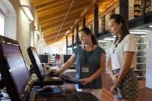 Sant'Agostino - Library with students