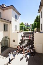 Rosate Campus internal courtyard